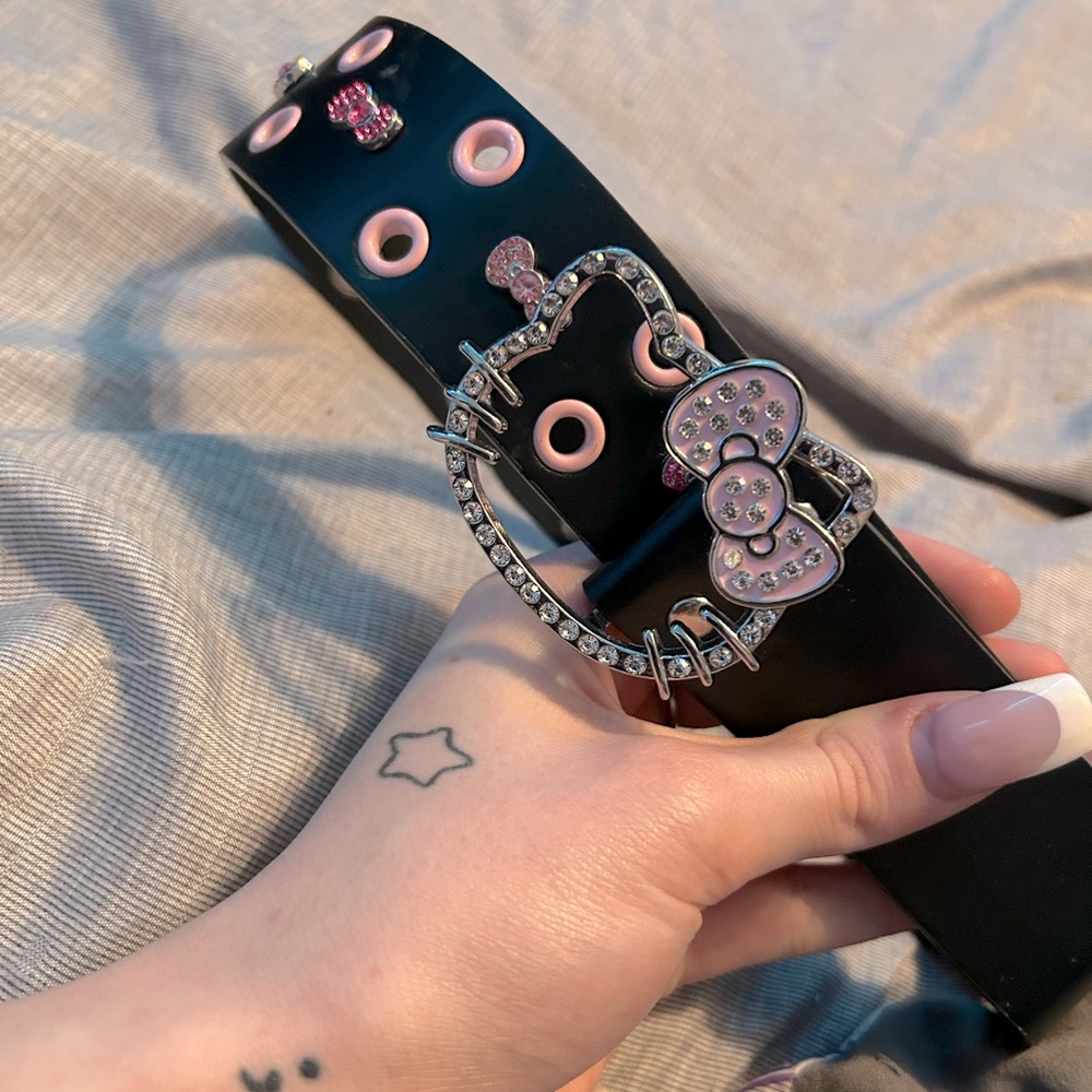 Hello kitty bling bb belt